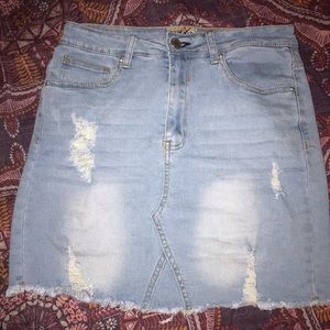 H&M denim skirt